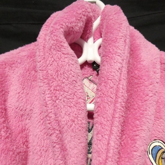 JOE BOXER, youth small, pink bath robe / house coat - Picture 3 of 16
